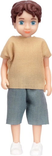 Muñeco niño Charlie Lundby para casa de muñecas