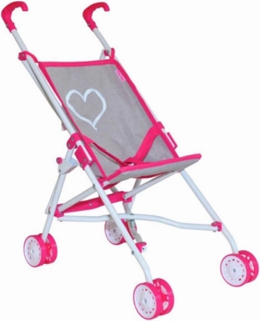 Cochecito para muñecas Milly Mally Julia Prestige Pink
