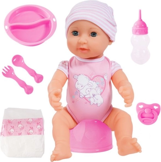 Bebé recién nacido Bayer Piccolina con accesorios, 40 cm