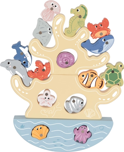 Arrecife de coral de equilibrio para entrenar la estabilidad