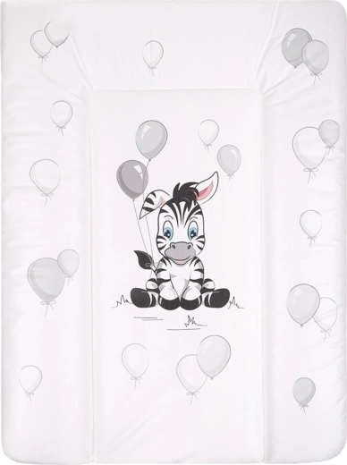 Cambiador blando New Baby Zebra 70 × 50 cm blanco