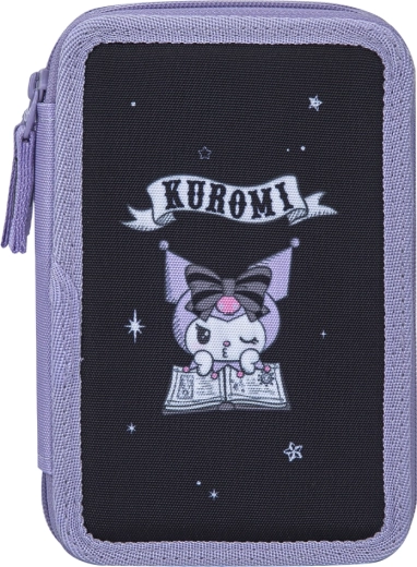 Cremalleras YKK resistentes y motivo Kuromi