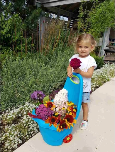 Diversión y aprendizaje en el jardín y en el arenero