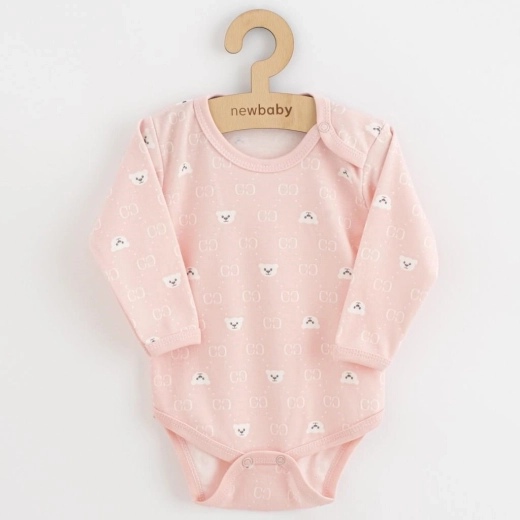Body de bebé New Baby Classic II con osito, blanco, talla 86 (12–18 m)