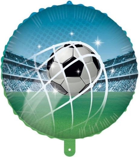 Globo de aluminio de 18" para aficionados al fútbol