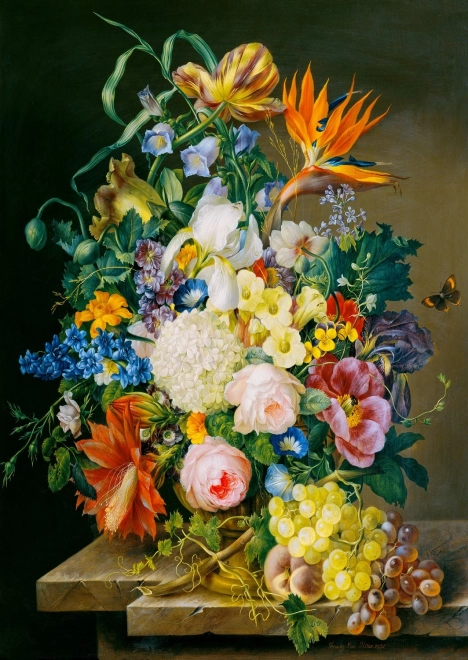 Puzzle Obra floral 1000 piezas