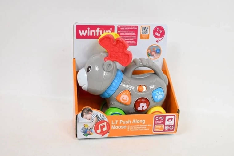 Alce deslizante SmilyPlay con luces y melodías