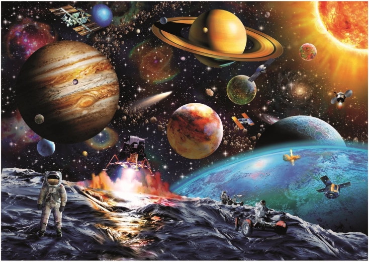 Puzzle EDUCA Misión: Asteroide 1000 piezas