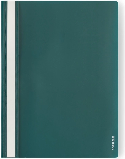 Carpeta de presentación A4 VERDE verde (PP brillo/mate)