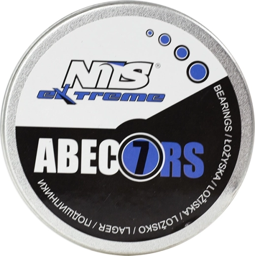 Rodamientos ABEC 7 RS Carbon NILS Extreme (8 uds)