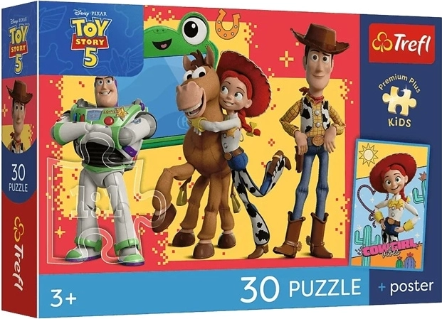 Puzle Premium Plus Kids Toy Story – historia de los juguetes, 30 piezas