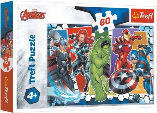 Puzzle de 60 piezas - Avengers indestructibles Trefl