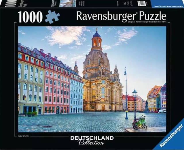 Puzzle Ravensburger Deutschland Collection: Dresde 1000 piezas