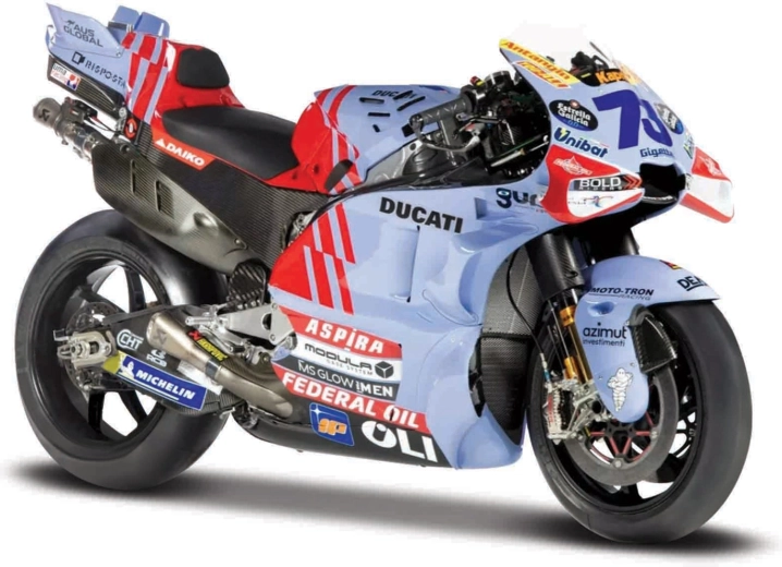 Motocicleta Maisto Gresini Racing 2024 #73 Alex Márquez 1:18