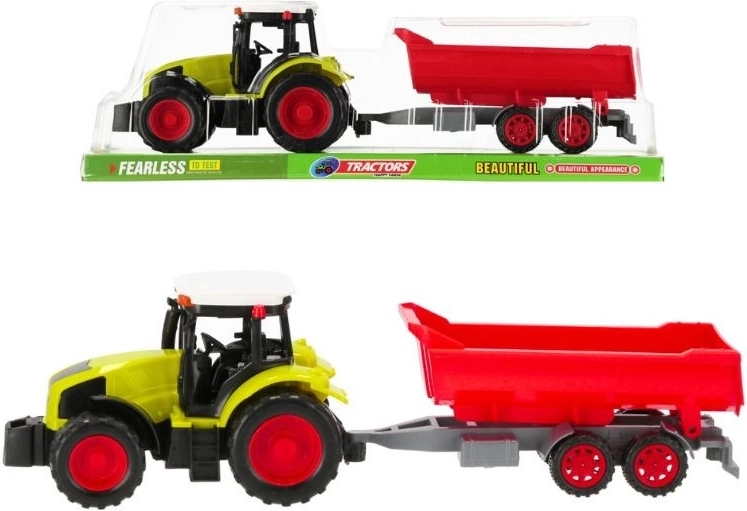 Tractor con remolque basculante Mi Rancho – modelo de plástico para niños