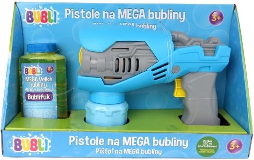 Pistola para mega burbujas