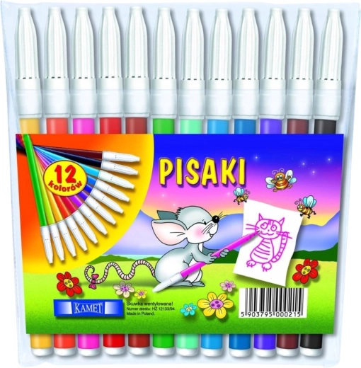 Rotuladores KAMET 12 colores