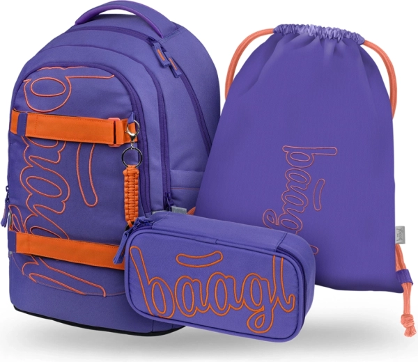 BAAGL SET 3 Skate Max Orange