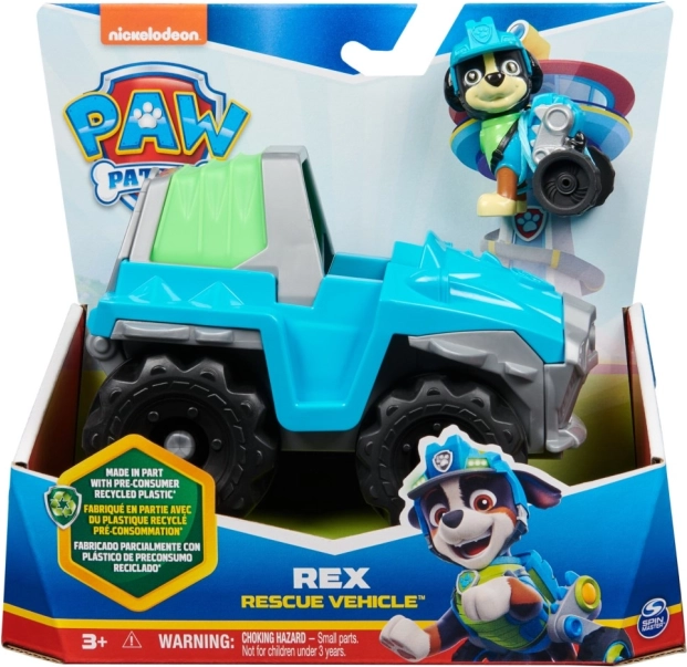 Vehículo de rescate Paw Patrol Rex – versión eco