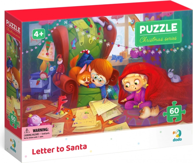 Puzzle Carta a Ježíšek de 60 piezas DODO