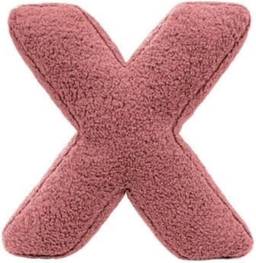 MEALINI letra de peluche x rosa