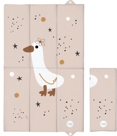 Ceba Baby cambiador de viaje plegable Basic Star Duck 80 × 50 cm