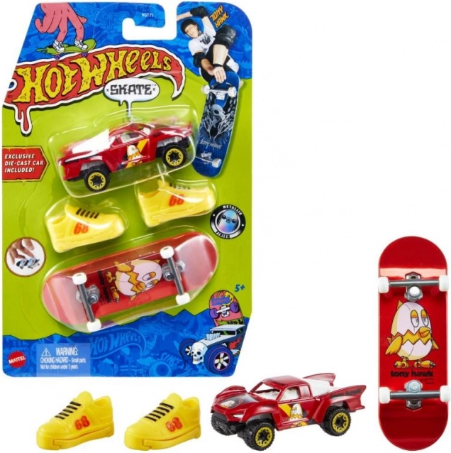 Hot Wheels colección de coleccionista de fingerboard y zapatos