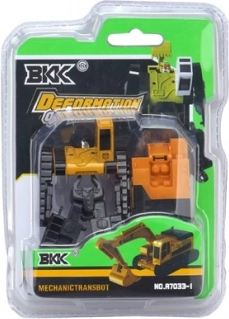 Robot transformable - excavadora/bulldozer/cisterna