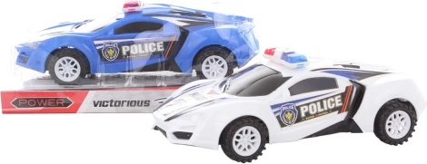 Coche de policía de plástico