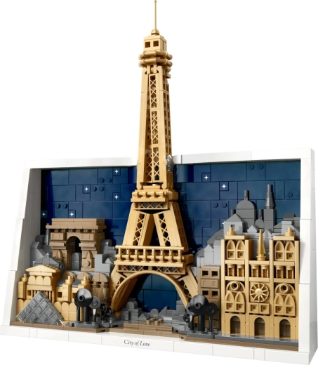 La icónica Torre Eiffel en el centro de la escena