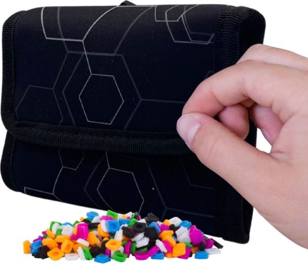 Cartera Pixie Crew Hexa Harmony negra