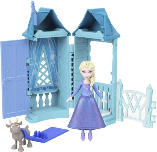 Frozen mini muñeca – set de juego Aldea de Arendelle