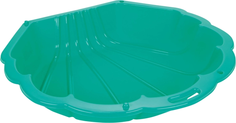 Arenero y piscina infantil Woopie con forma de concha 3 en 1, turquesa