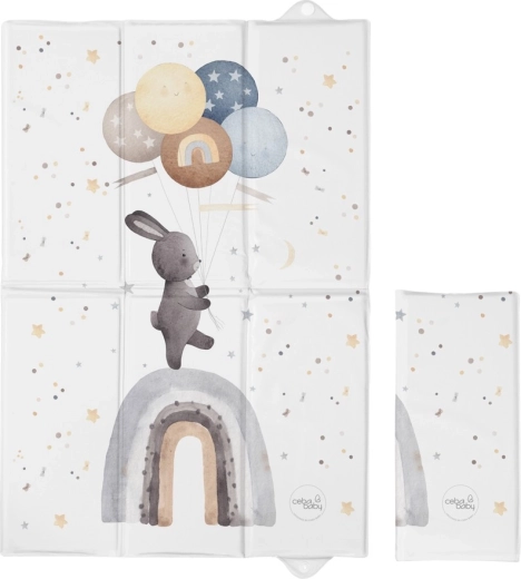 Ceba baby cambiador de viaje Basic Rainbow Walk 60 × 40 cm