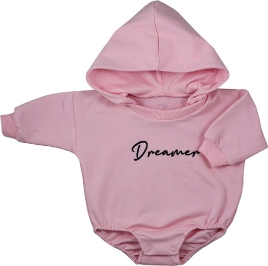 Body de chándal para bebé con capucha Koala Dreamer rosa