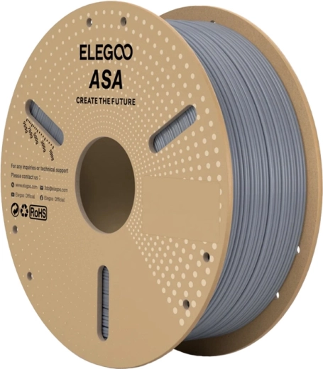 Filamento Elegoo ASA gris 1,75 mm
