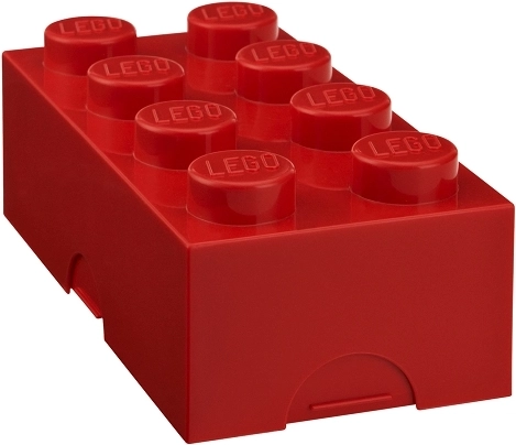 Caja para el almuerzo LEGO – roja