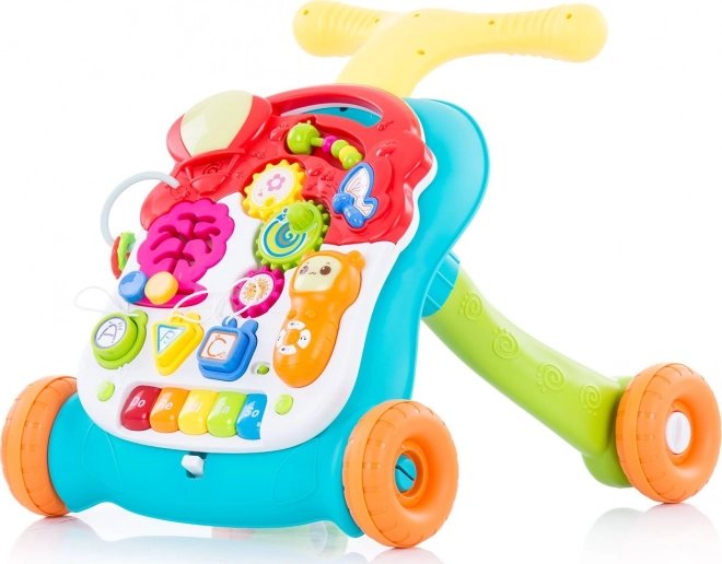 CHIPOLINO andador interactivo y mesa de juegos 2 en 1 – verde