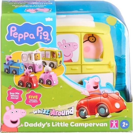 Caravana de Papá Pig de Peppa Pig a pilas