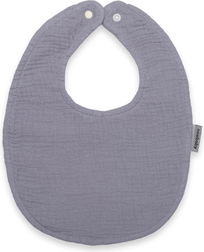 Babero infantil de muselina New Baby gris