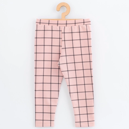 Leggings infantiles de felpa New Baby Kindergarten rosa