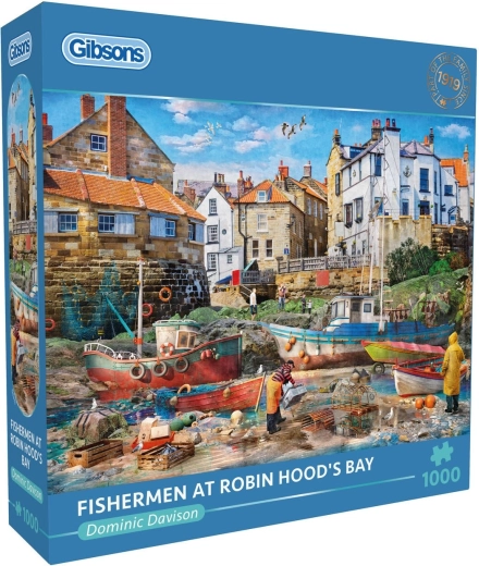 Puzzle Gibsons Pescadores en la bahía de Robin Hood 1000 piezas