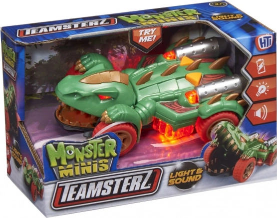 Teamsterz coche monstruoso dinosaurio