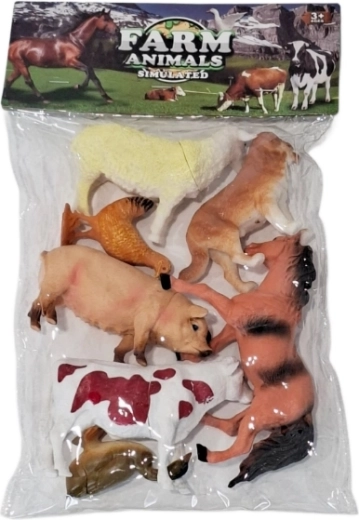 Set de figuras de animales de granja
