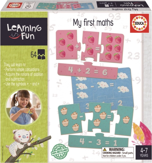 Puzzle educativo y juego: mis primeras matemáticas – EDUCA Learning is Fun