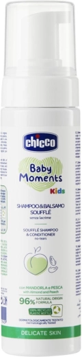 Chicco champú infantil y acondicionador 2 en 1 Soufflé Baby Moments Kids 150 ml