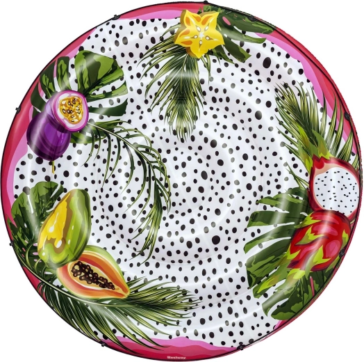 Isla flotante hinchable con motivo de frutas BESTWAY 188 cm