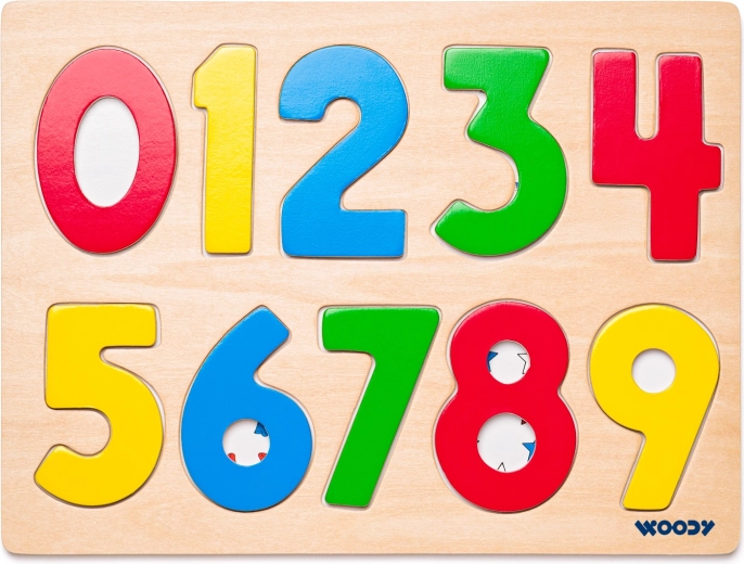 Puzzle de tablero: números con mariquitas