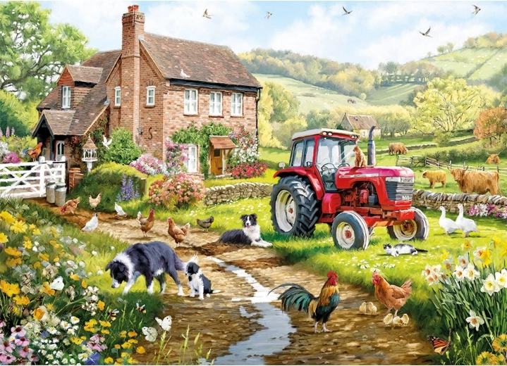 Puzzle Gibsons La granja de Macneil, 1000 piezas