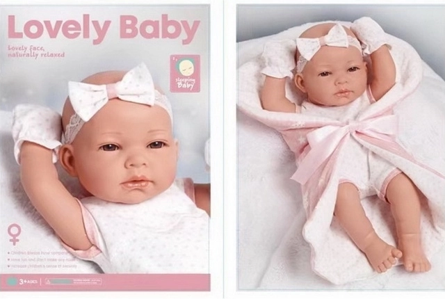 Muñeca bebé Bobas de 38 cm